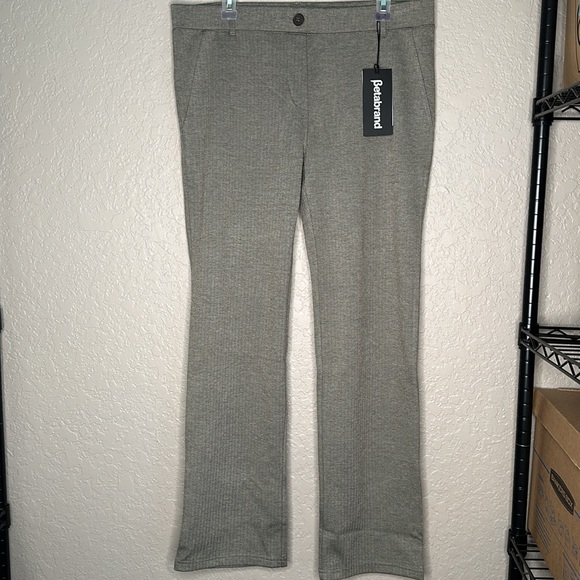 NWT Betabrand Yoga herringbone Dress Pants - Picture 3 of 9